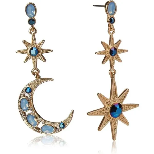 Moon Star Ear Ring