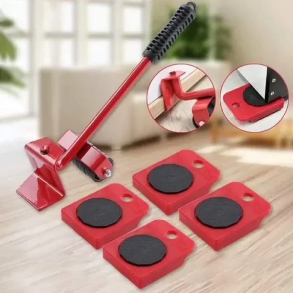 Furniture Easy Moving Tool Set, Heavy Furniture Moving & Lifting System