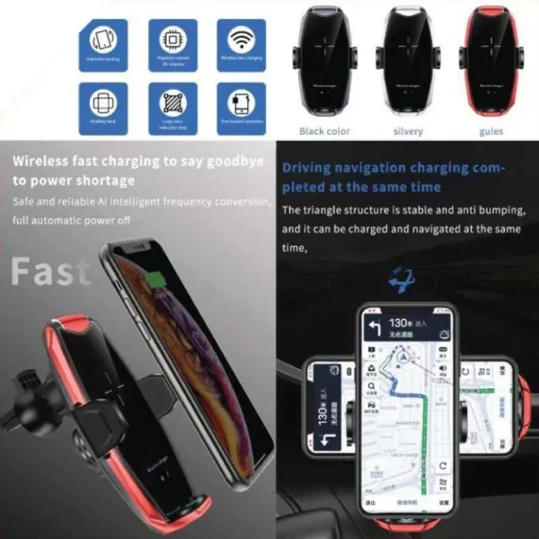 Sensor Wireless Car Charger